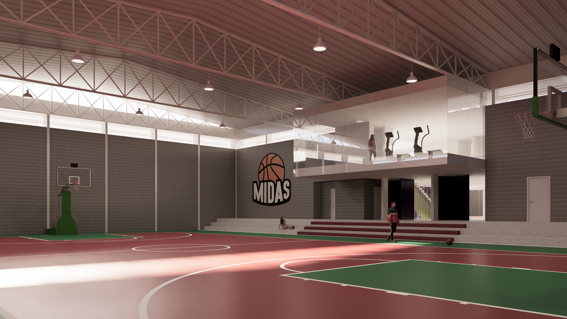 ginásio MIDAS - Basquete